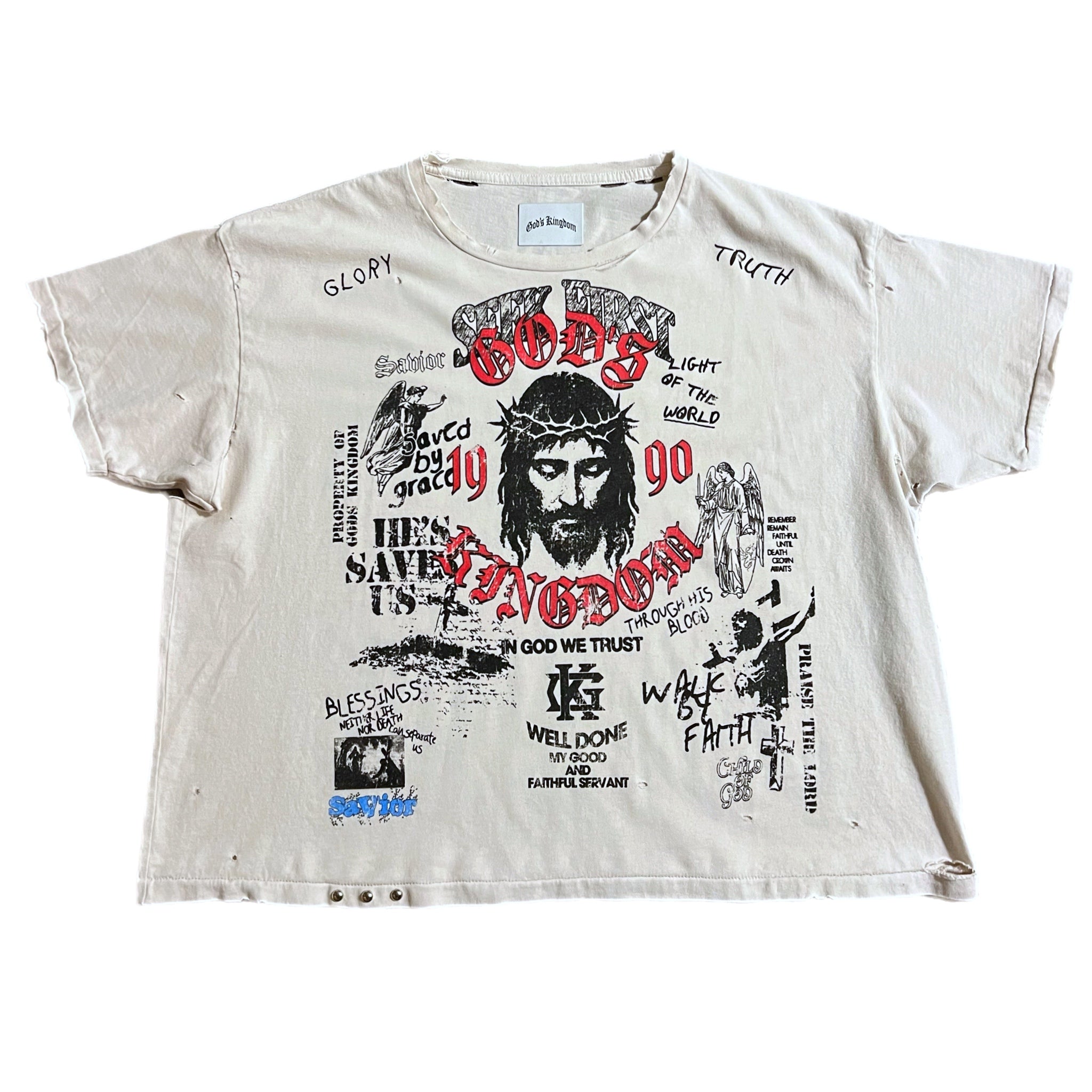 “Glory & Truth” Distressed PREMIUM Tee