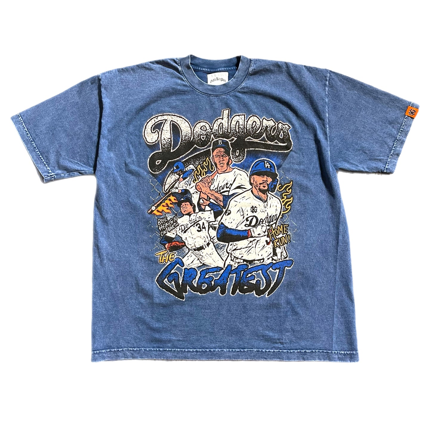 “Dodgers” Tee (Vintage Blue) 💙