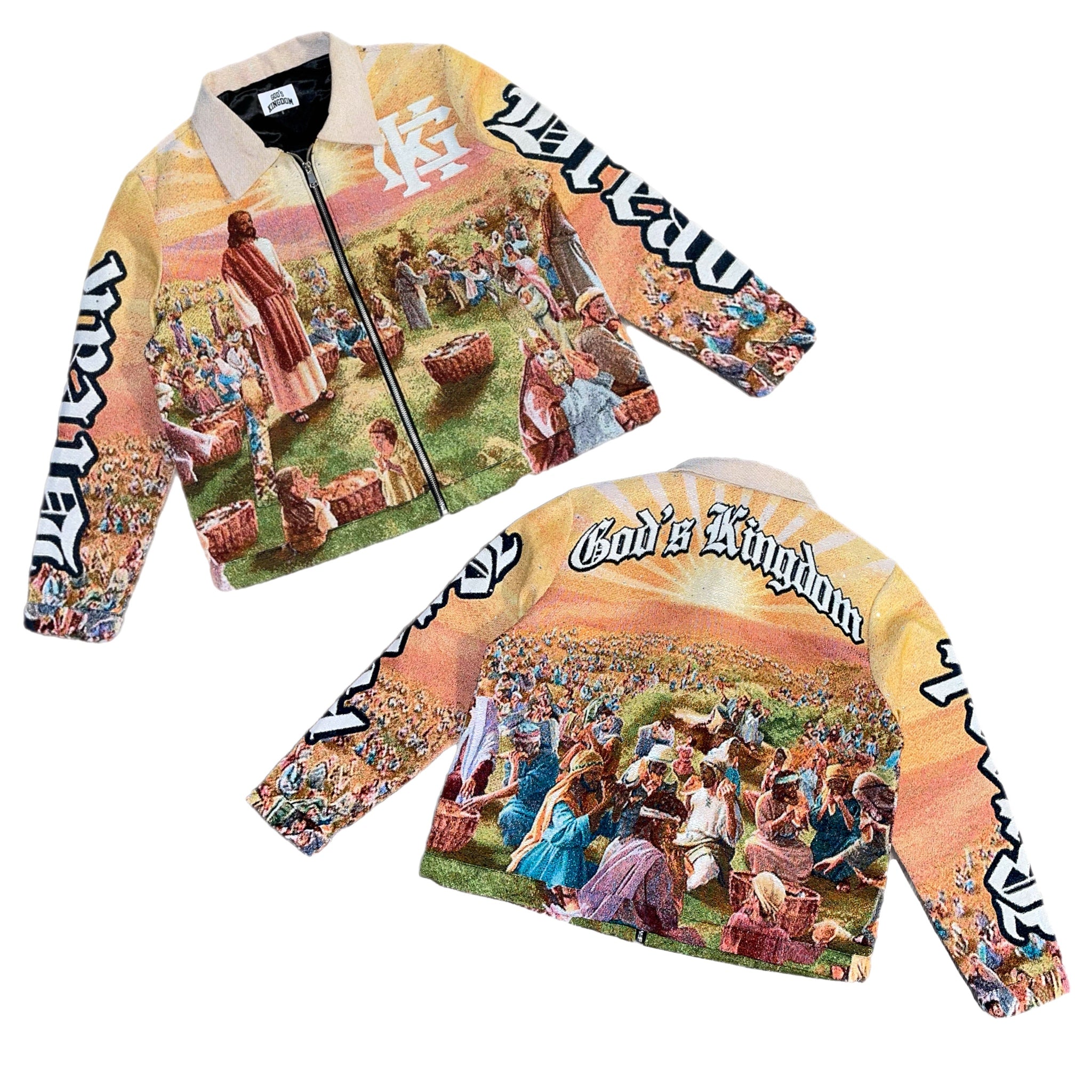 "Break Bread" Tapestry Jacquard Jacket - God's Kingdom