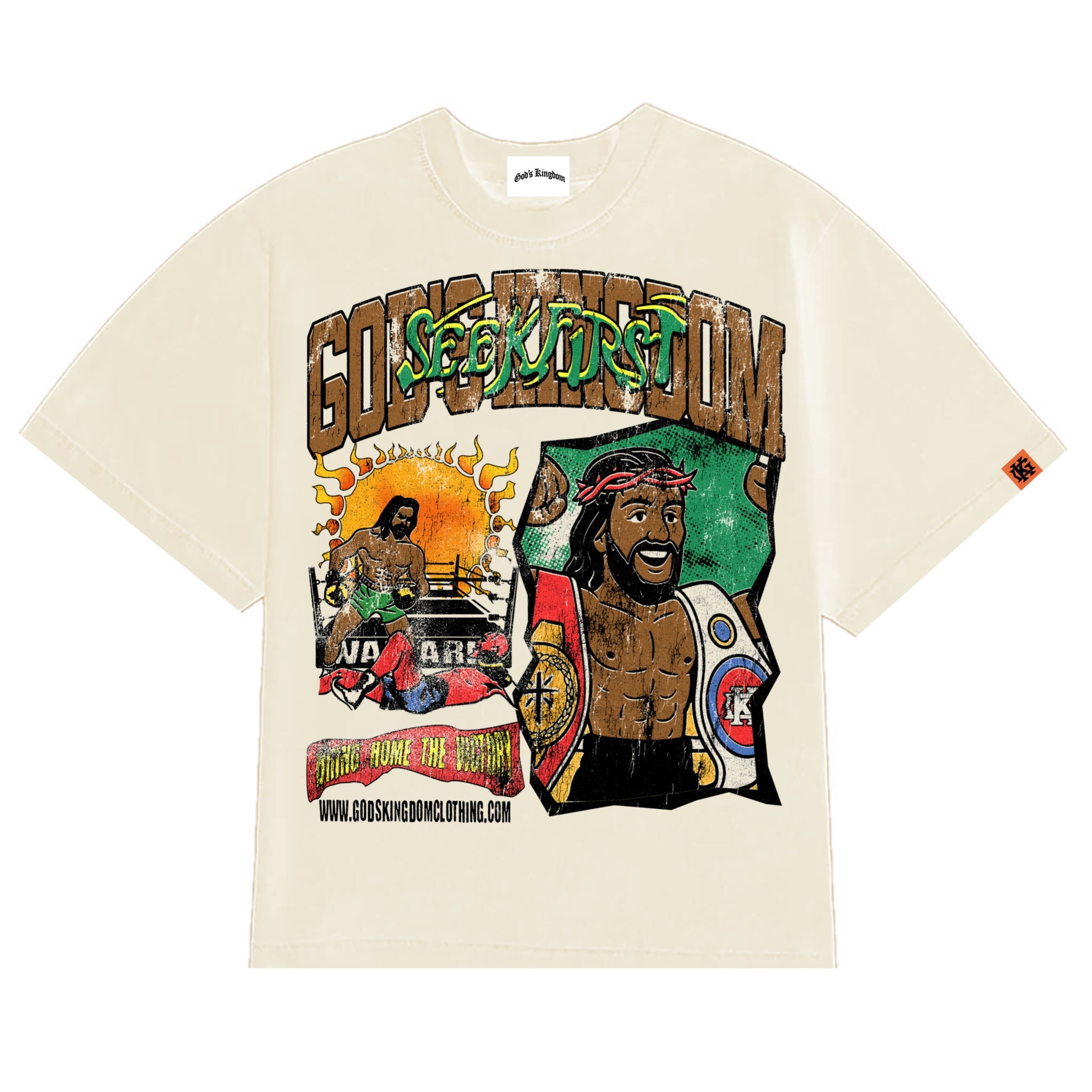 "Jesus Vs. Satan" Tee