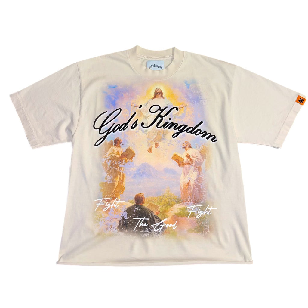 "Fight the Good Fight" Creme Tee