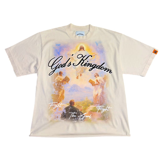"Fight the Good Fight" Creme Tee