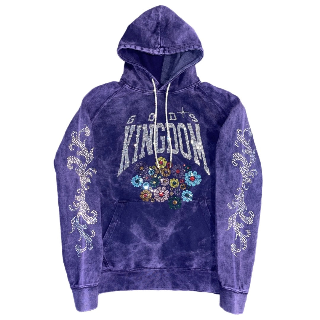 Purple Floral Eternal Hoodie 2.0