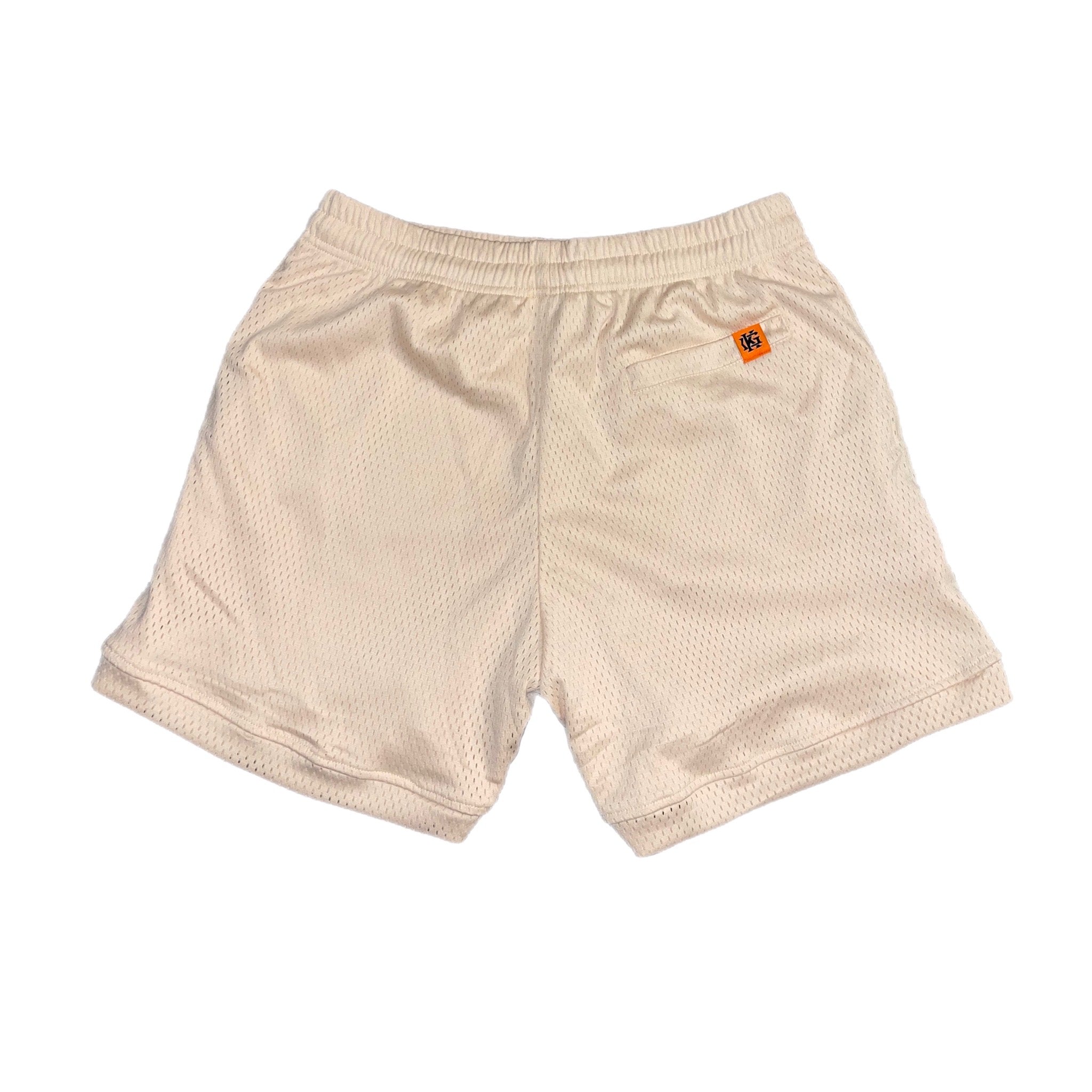 Mesh Shorts (Beige)