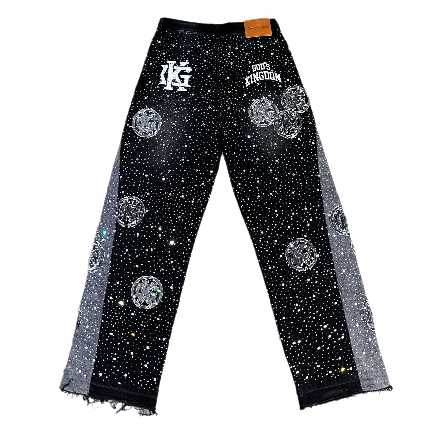 Space Black "Divinity" Jeans - God's Kingdom