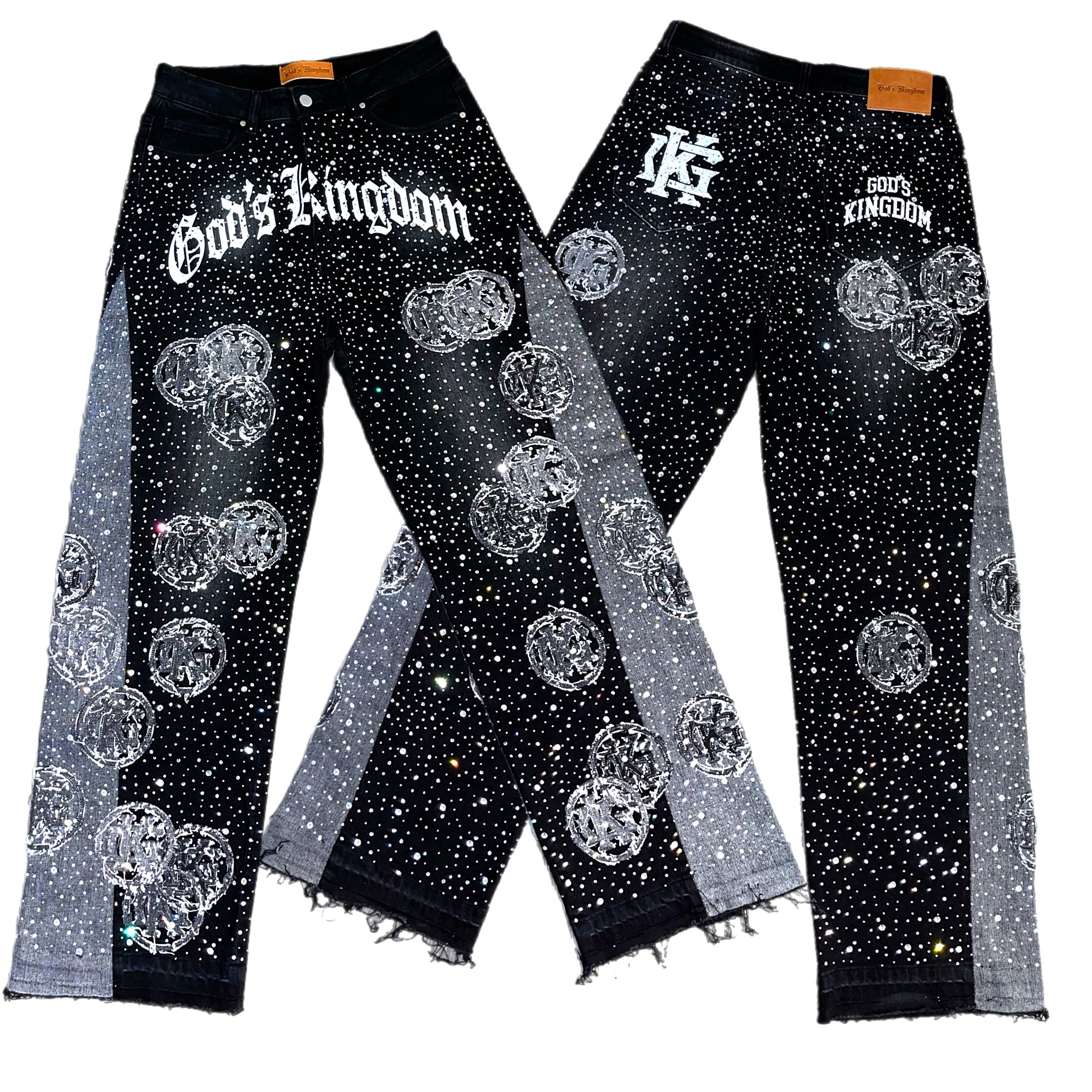 Space Black "Divinity" Jeans