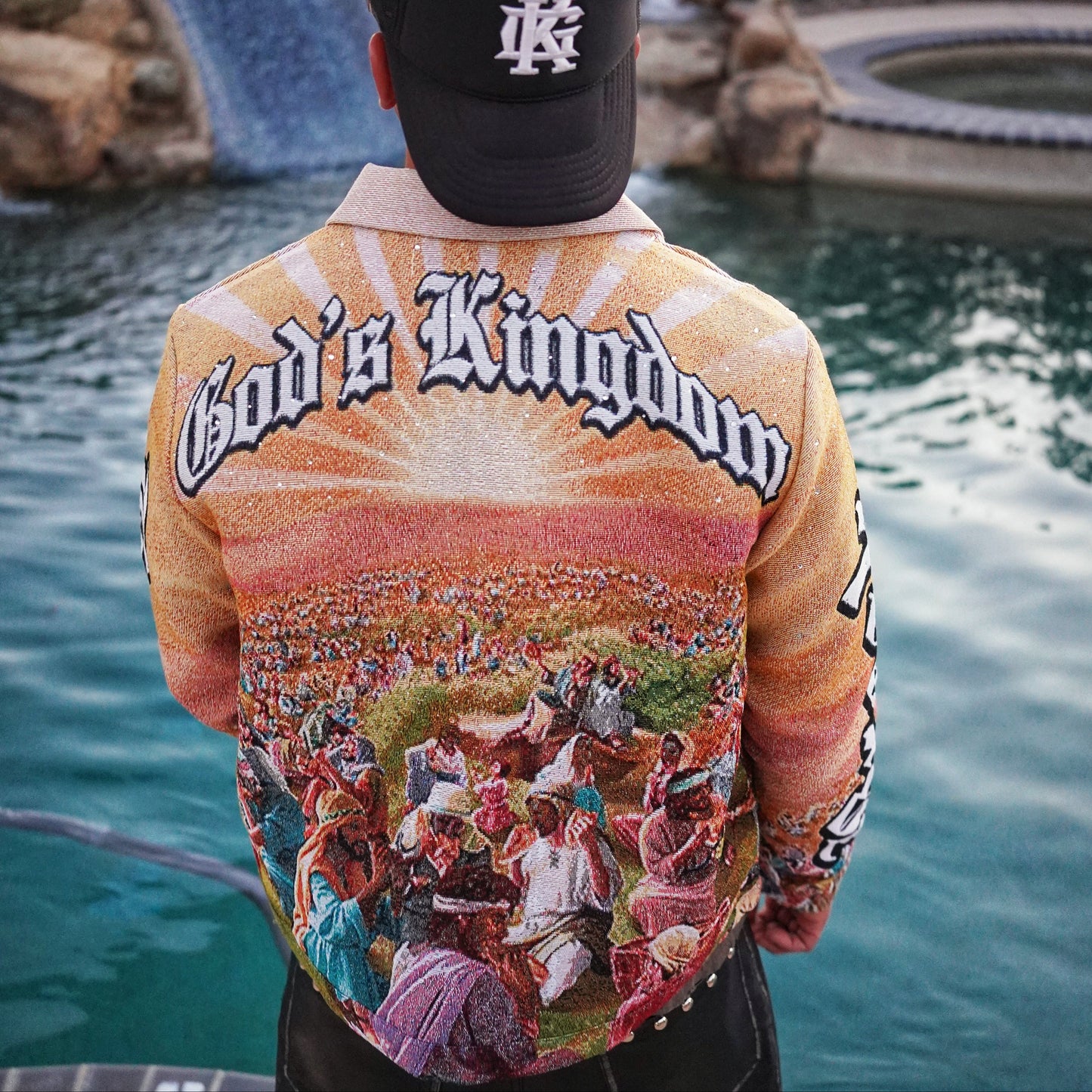 "Break Bread" Tapestry Jacquard Jacket