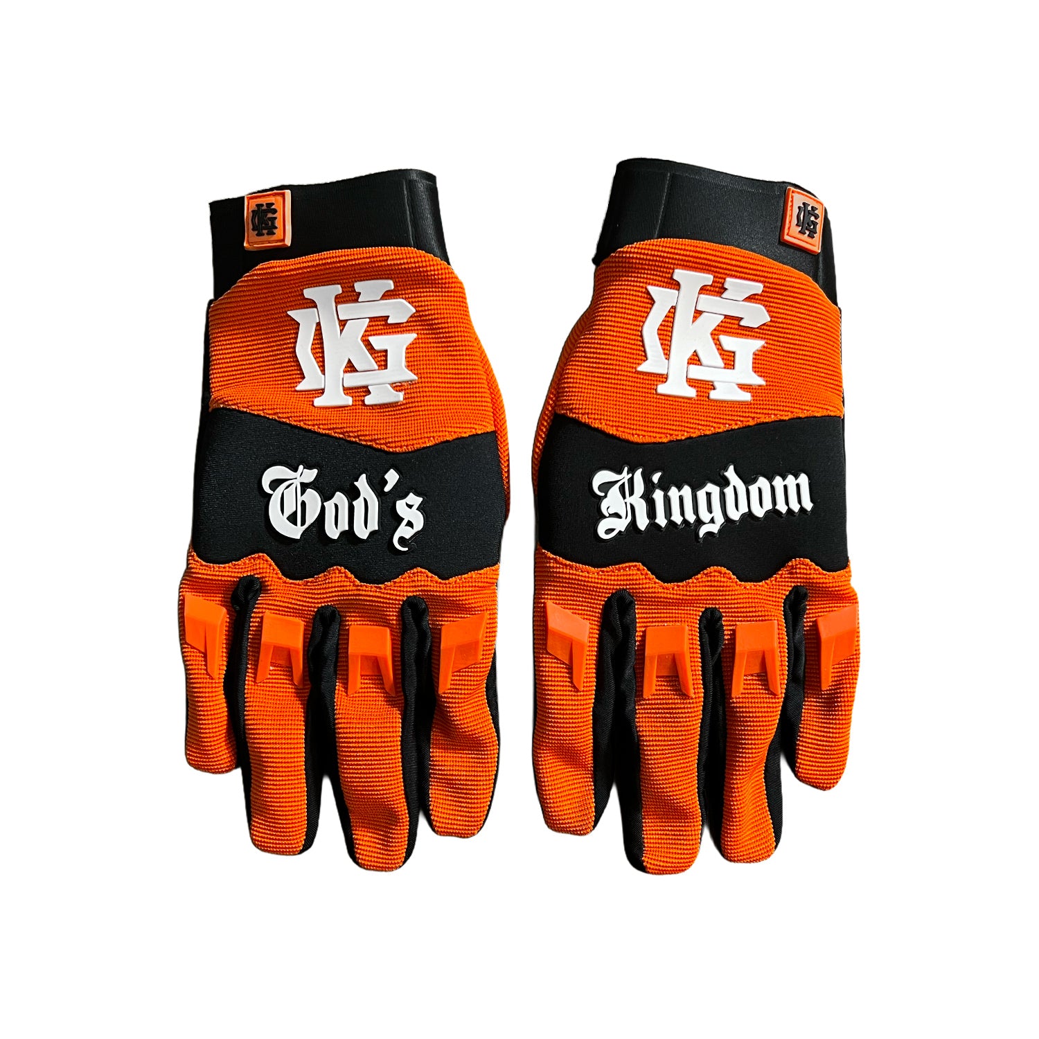 GK Motocross Gloves Orange