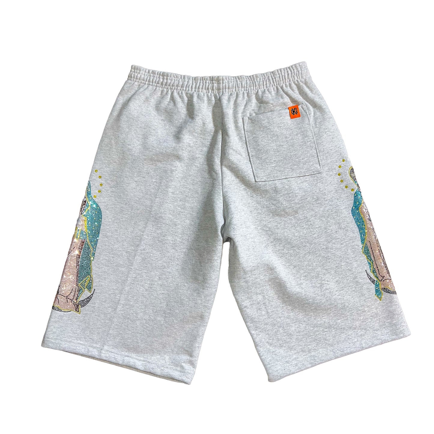 "Guadalupe" Baggy Jorts (Grey)