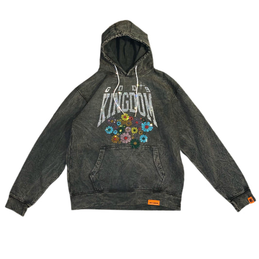 Floral Eternal Forest Green Hoodie