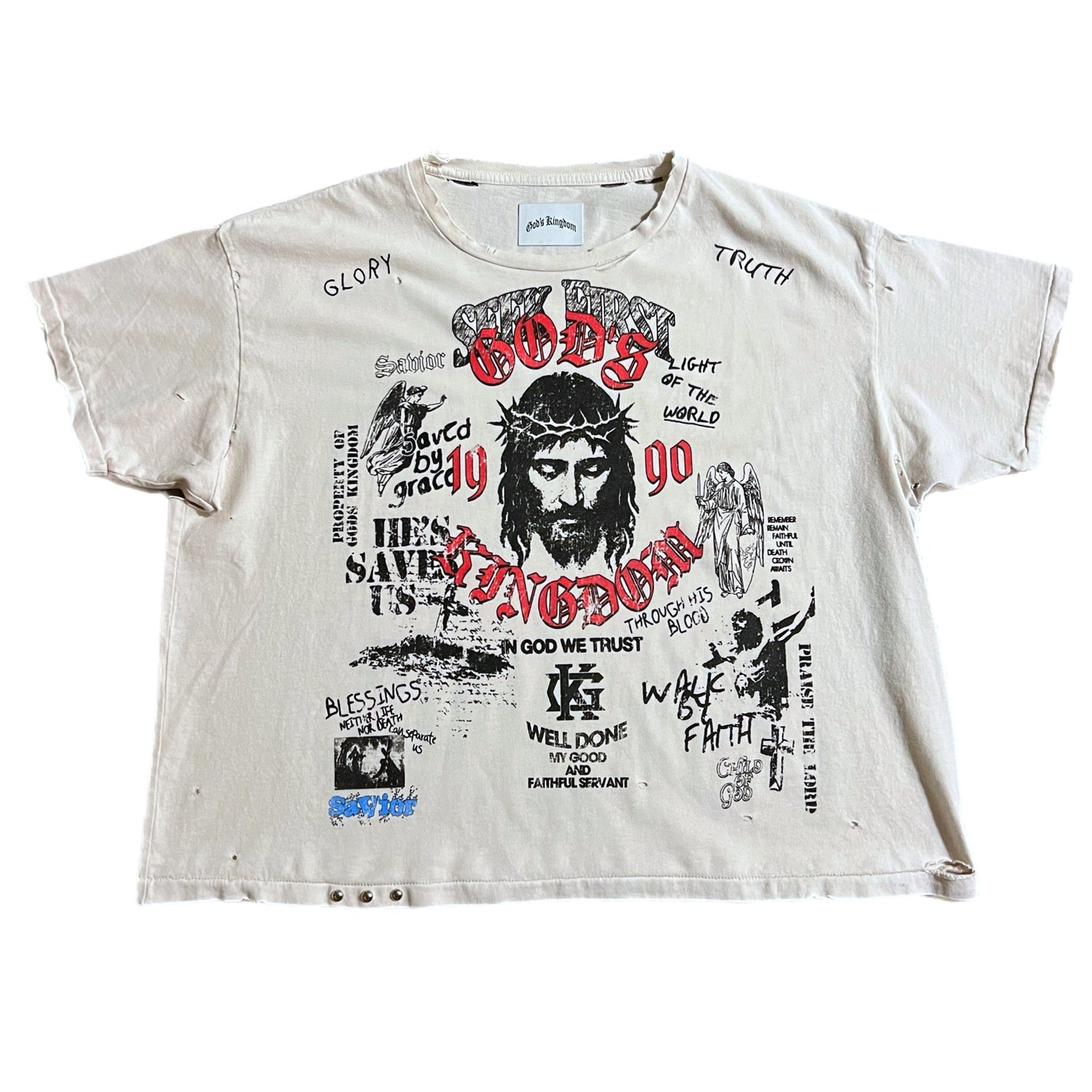 “Glory & Truth” Distressed PREMIUM Tee