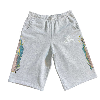 "Guadalupe" Baggy Jorts (Grey)