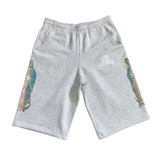 "Guadalupe" Baggy Jorts (Grey)
