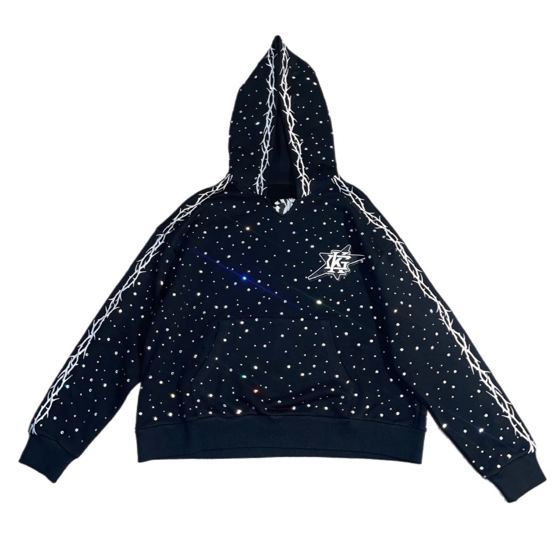 God’s Kingdom “Infinity” Crystal Thorn Hoodie