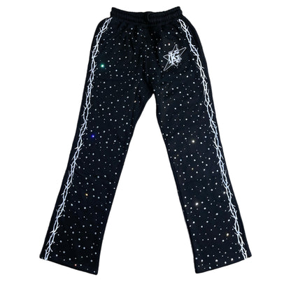 God’s Kingdom “Infinity” All Over Rhinestone Sweatpants
