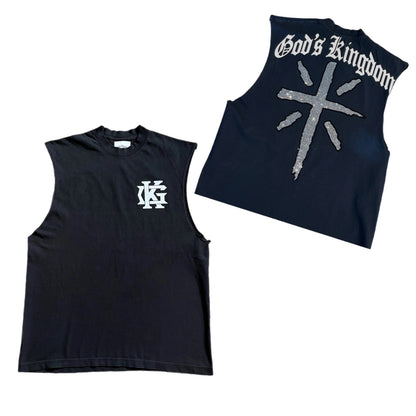"Classic" GK Logo Muscle Tank (Black)
