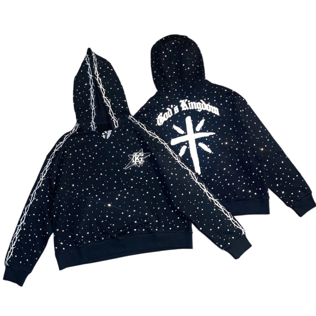 God’s Kingdom “Infinity” Crystal Thorn Hoodie