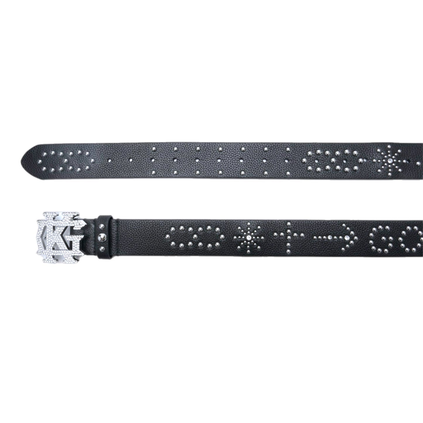 “The Belt of Truth” God’s Kingdom Studded Leather Belt [Black]