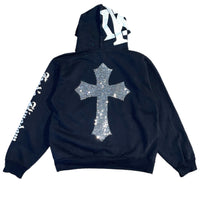 God's Kingdom "King James" Vintage Black Hoodie