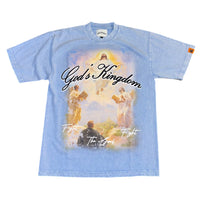 God's Kingdom "Fight The Good Fight" Sky Blue Tee