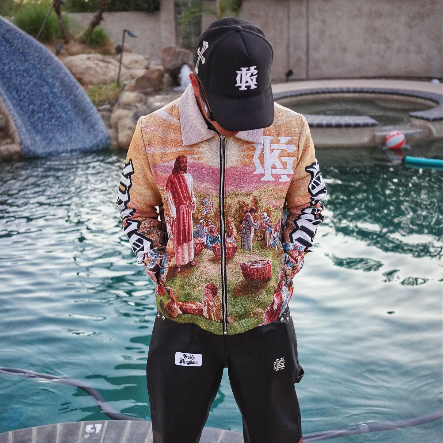 "Break Bread" Tapestry Jacquard Jacket