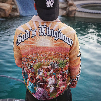 "Break Bread" Tapestry Jacquard Jacket