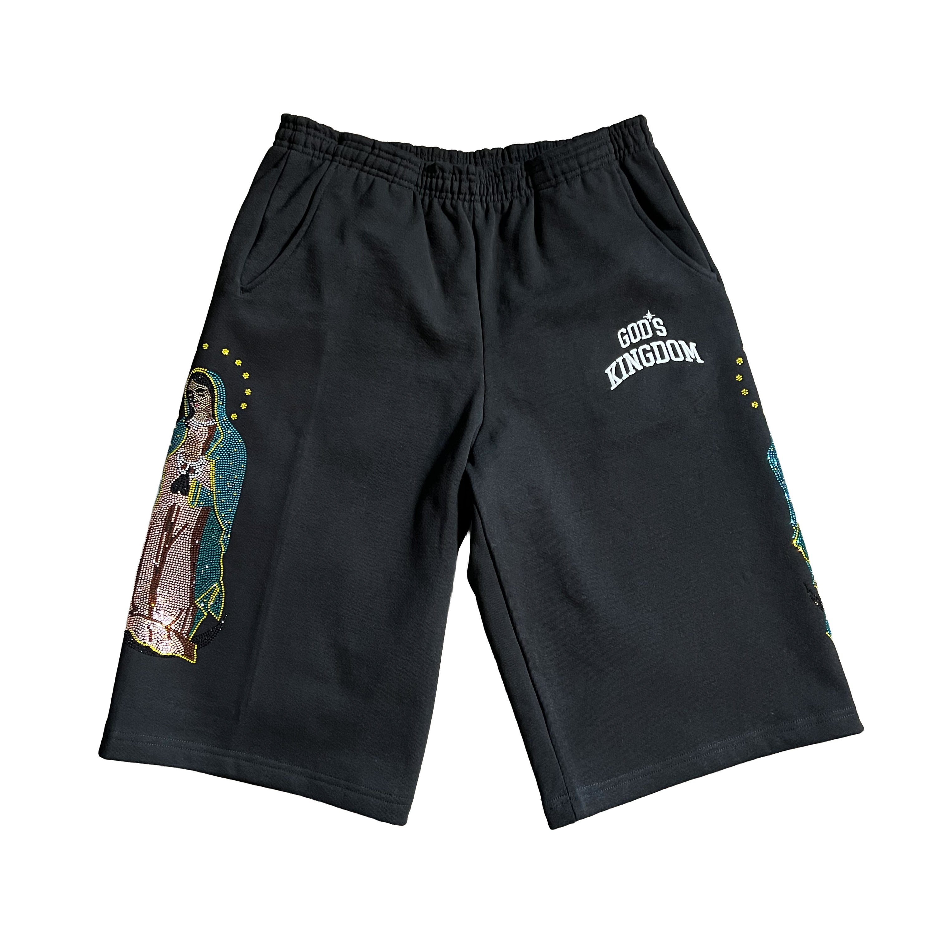 "Guadalupe" Jorts (Black)