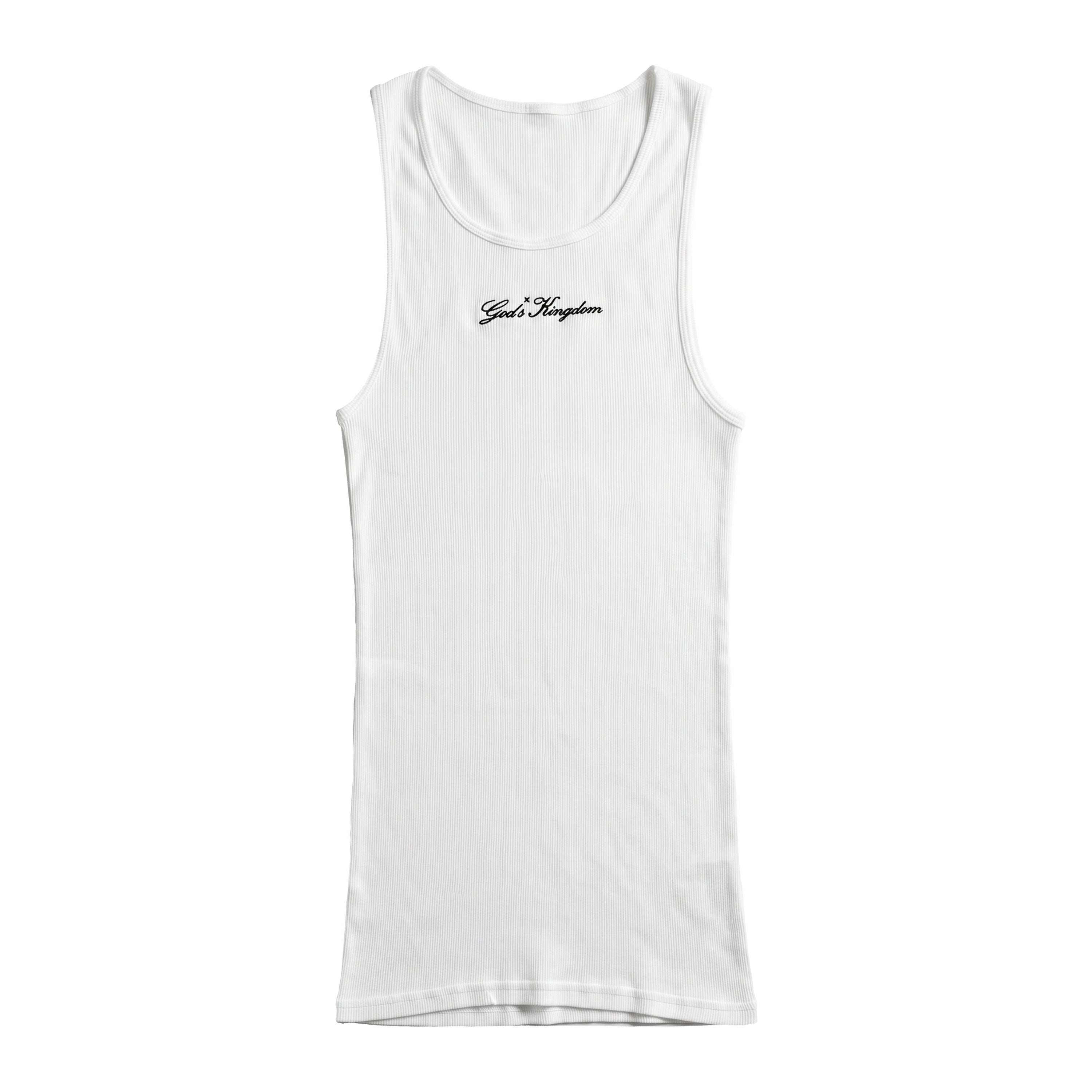 Ribbed Tank Top (White)