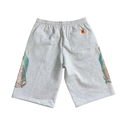 "Guadalupe" Baggy Jorts (Grey)
