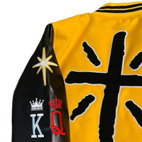 God’s Kingdom “All Star” Varsity Jacket (Sun Yellow)